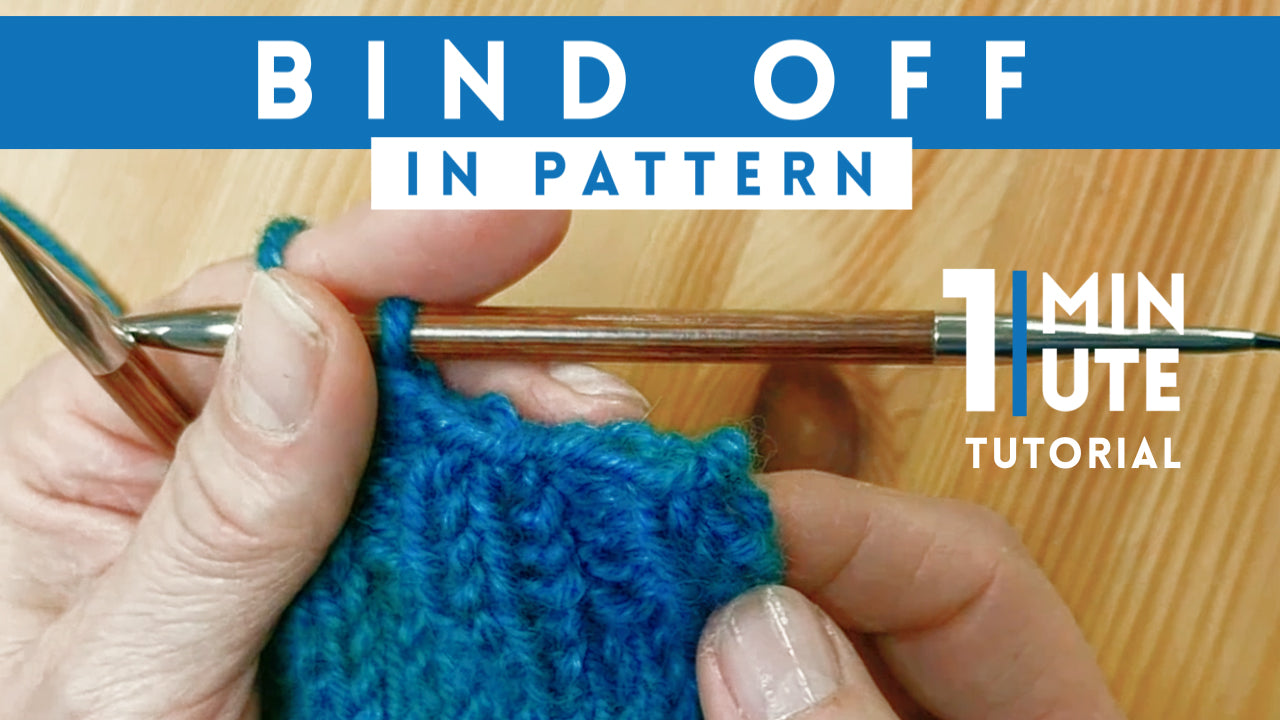 How To Bind Off In Pattern