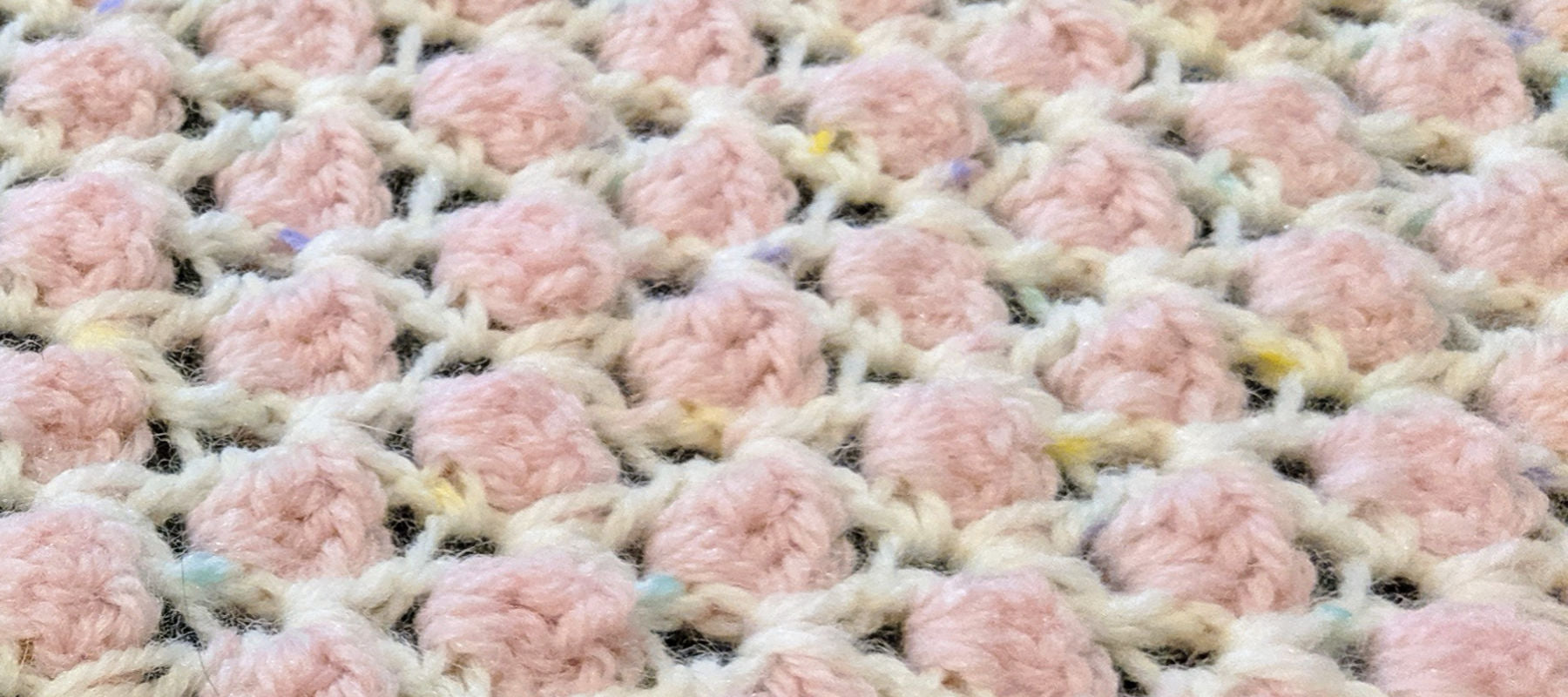 Crochet a Mosaic Baby Blanket
