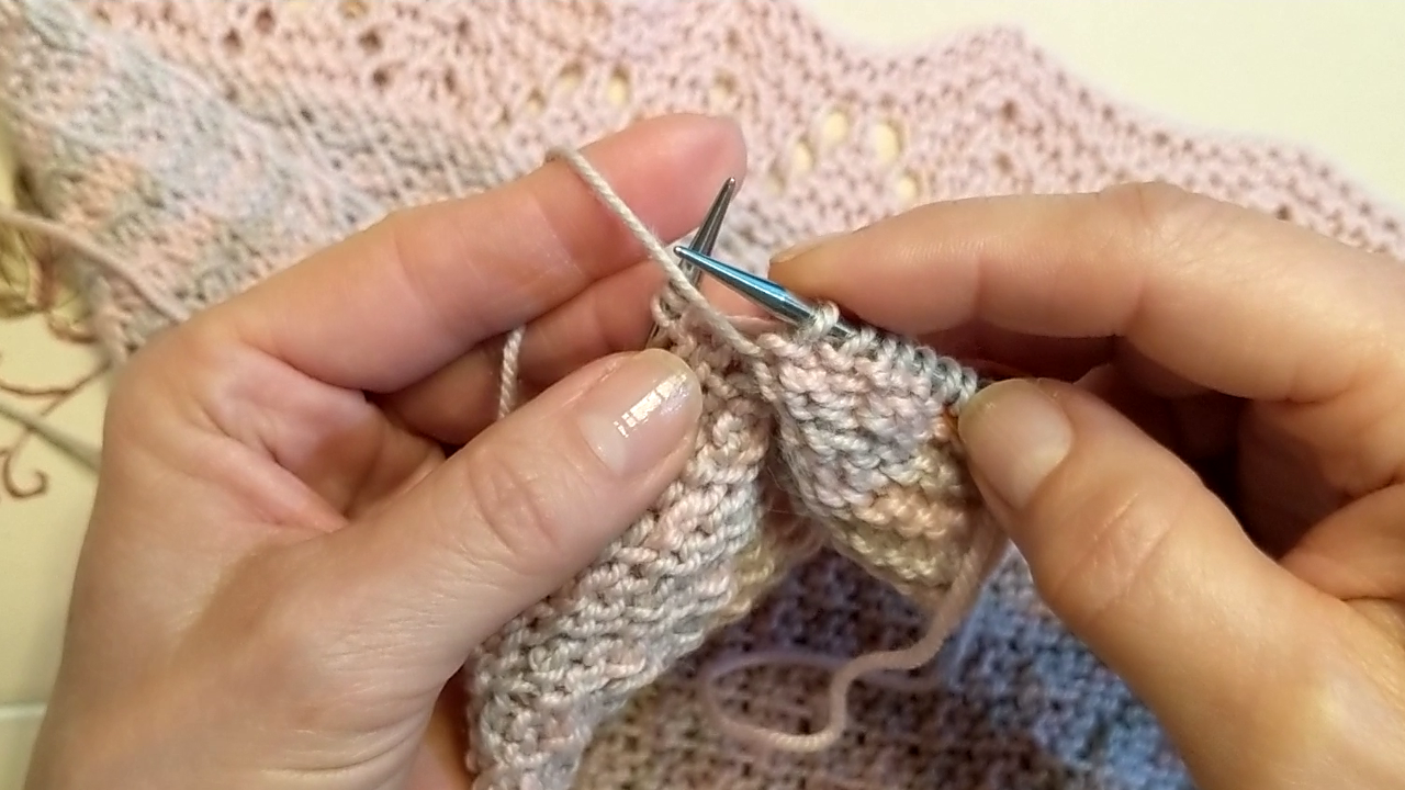 How to Purl Yarn Overs Through the Back Loop