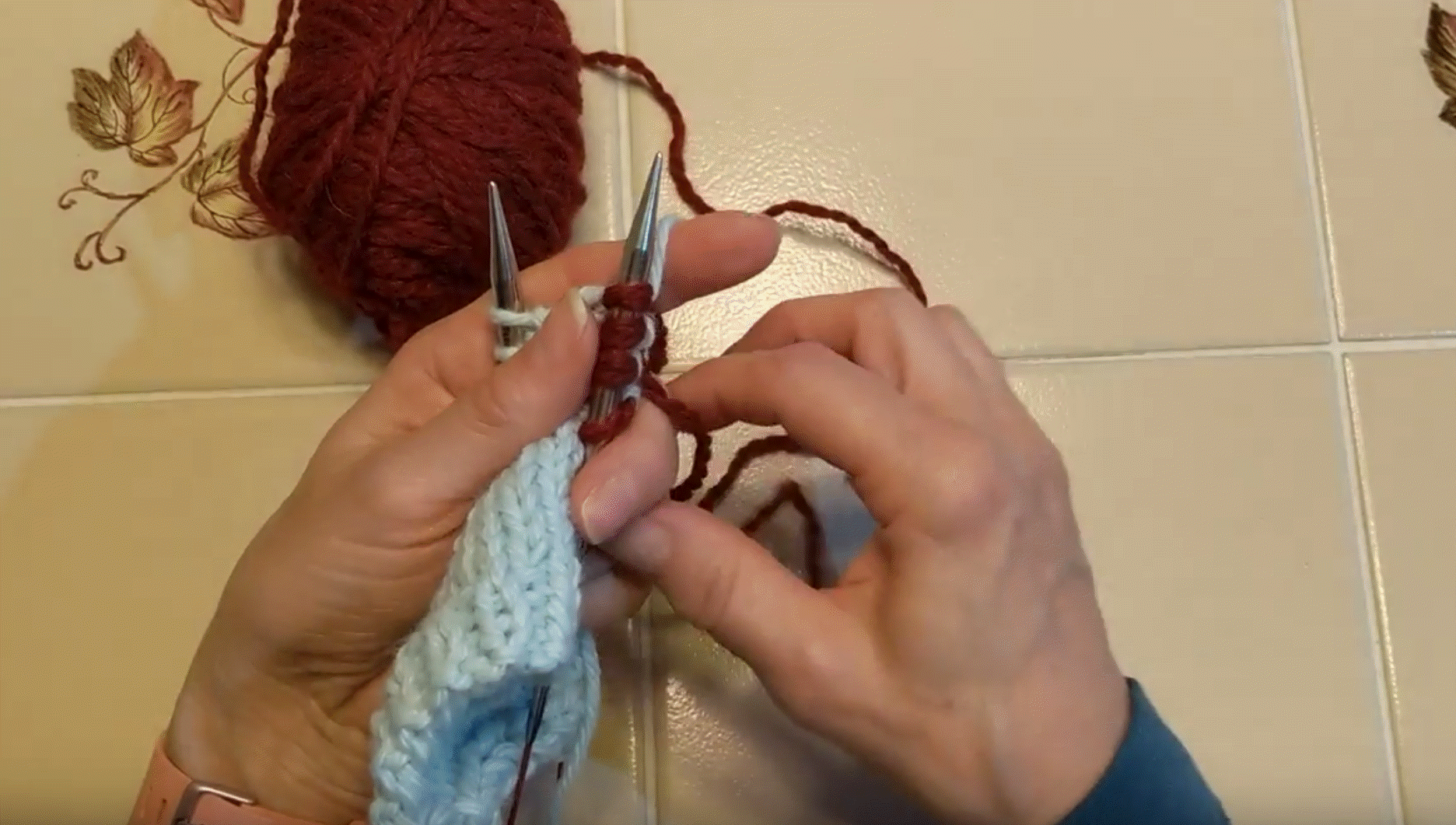 How to Weave in Ends of Your Knitting