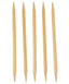 6 Inch ChiaoGoo Bamboo Double Point Needles Natural-Needles-Chiaogoo-US 0, 2.0 mm-Alpaca Direct