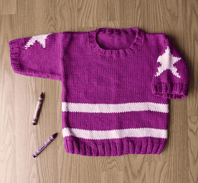 All-Star Pullover by Universal Yarn