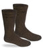 Alpaca Direct Extreme Winter Boot Socks-Socks-Alpaca Direct-Small-Brown-Alpaca Direct