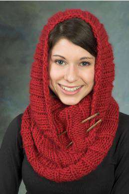 F297 Ribbed Cowl by JoAnne Turcotte  *Plymouth Pattern*
