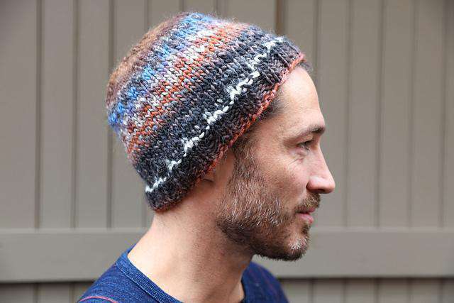 F790 Two Color Fairisle Hat by Vanessa Ewing *Plymouth Pattern*