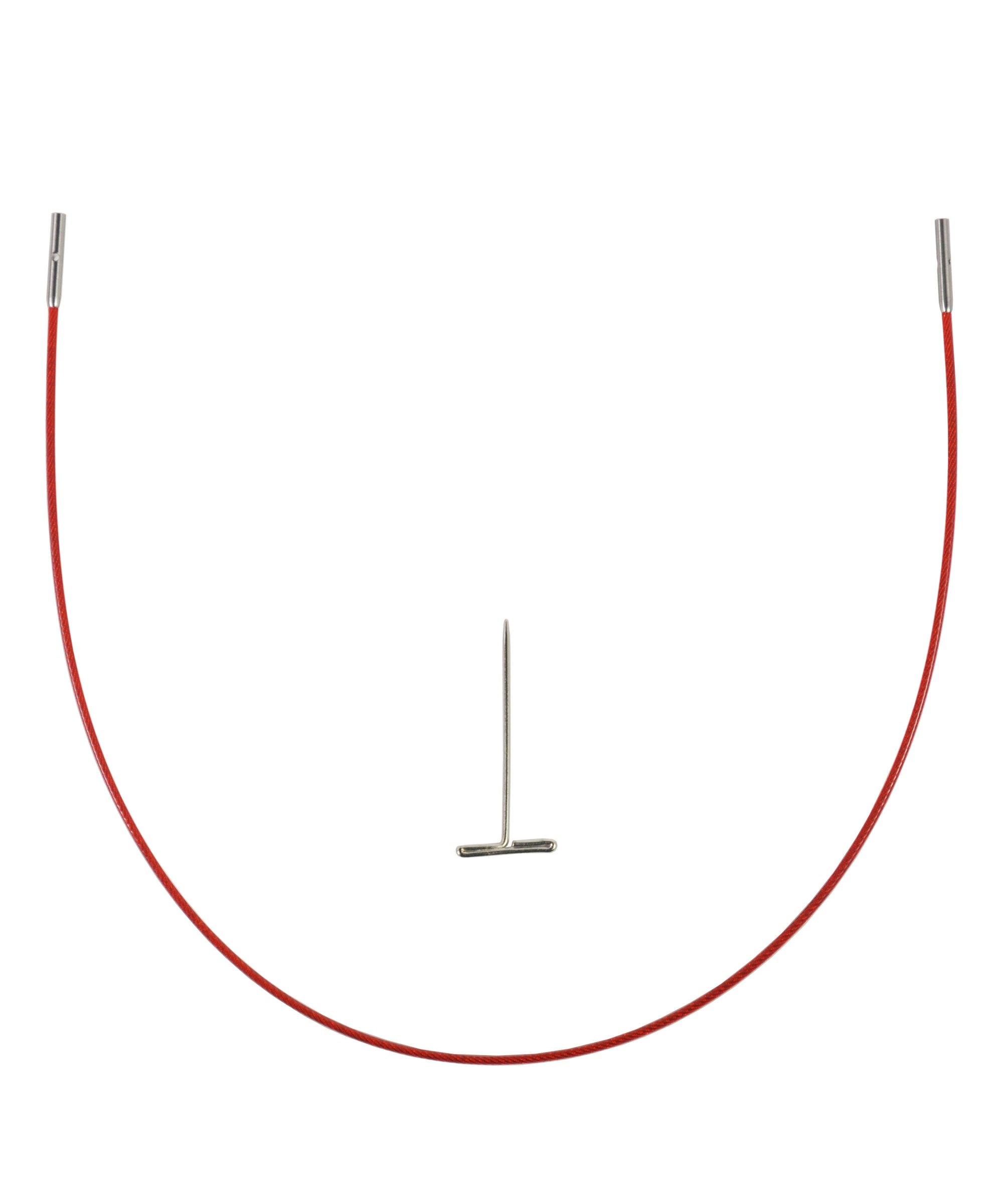 ChiaoGoo Red TWIST Interchangeable Cable 8" (20cm)