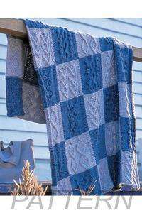 Debbie Bliss Patchwork Afghan PATTERN ONLY
