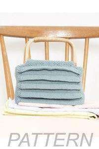 Debbie Bliss Perfect Pleat Bag PATTERN ONLY