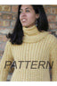 Detachable Turtle Neck Sweater-Pattern-Patterns-Misti Alpaca-Detachable Turtle Neck Sweater-Alpaca Direct