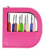 Knitter's Pride Waves Crochet Hook Set-Needles-Knitter's Pride-Hook Set Pink Case-Alpaca Direct