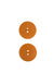 La Mode Orange 7/8" (22MM) buttons, 2 piece, 2 hole  Spectrum Warm #28978A