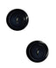 La Petite Shiny Dark Blue 7/8 in (22MM) Buttons 2 piece, 2 hole # 599-Notions-Alpaca Direct-Alpaca Direct