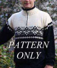 Misti Alpaca Men's Nordic Sweater Set Pattern