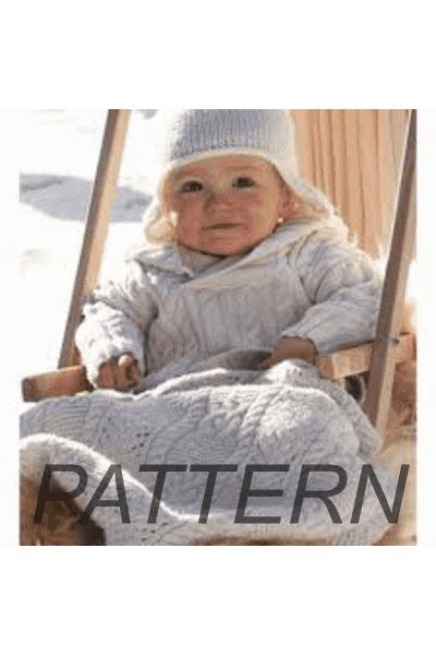 Multi-Textured Blanket by Debbie Bliss  *Pattern*