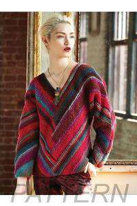 Noro 07 Kimono-Sleeve Pullover PATTERN ONLY