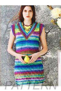 Noro 11 Mock Cable Tunic PATTERN ONLY