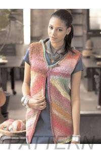 Noro 13 Sleeveless Colorblock Hoodie PATTERN ONLY