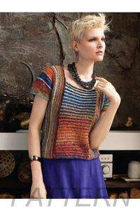 Noro 15 Multidirectional Cap Sleeve Top PATTERN ONLY