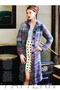 Noro 18 Collared Coat PATTERN ONLY