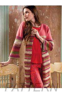 Noro 21 Trellis Lace Duster PATTERN ONLY