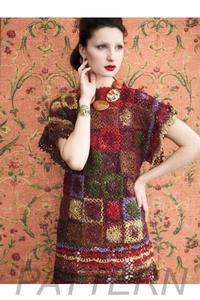 Noro 23 Butterfly Sleeve Dress PATTERN ONLY