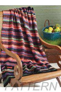 Noro 34 Woven Stitch Blanket PATTERN ONLY