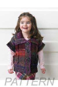 Noro Shortsleeved Cardigan PATTERN ONLY