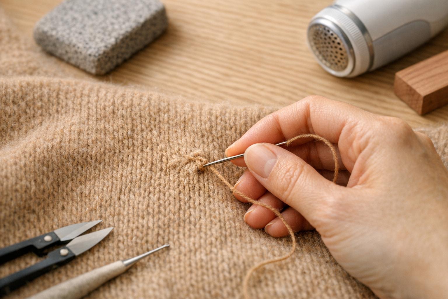 Alpaca Fabric Care: Repair Basics