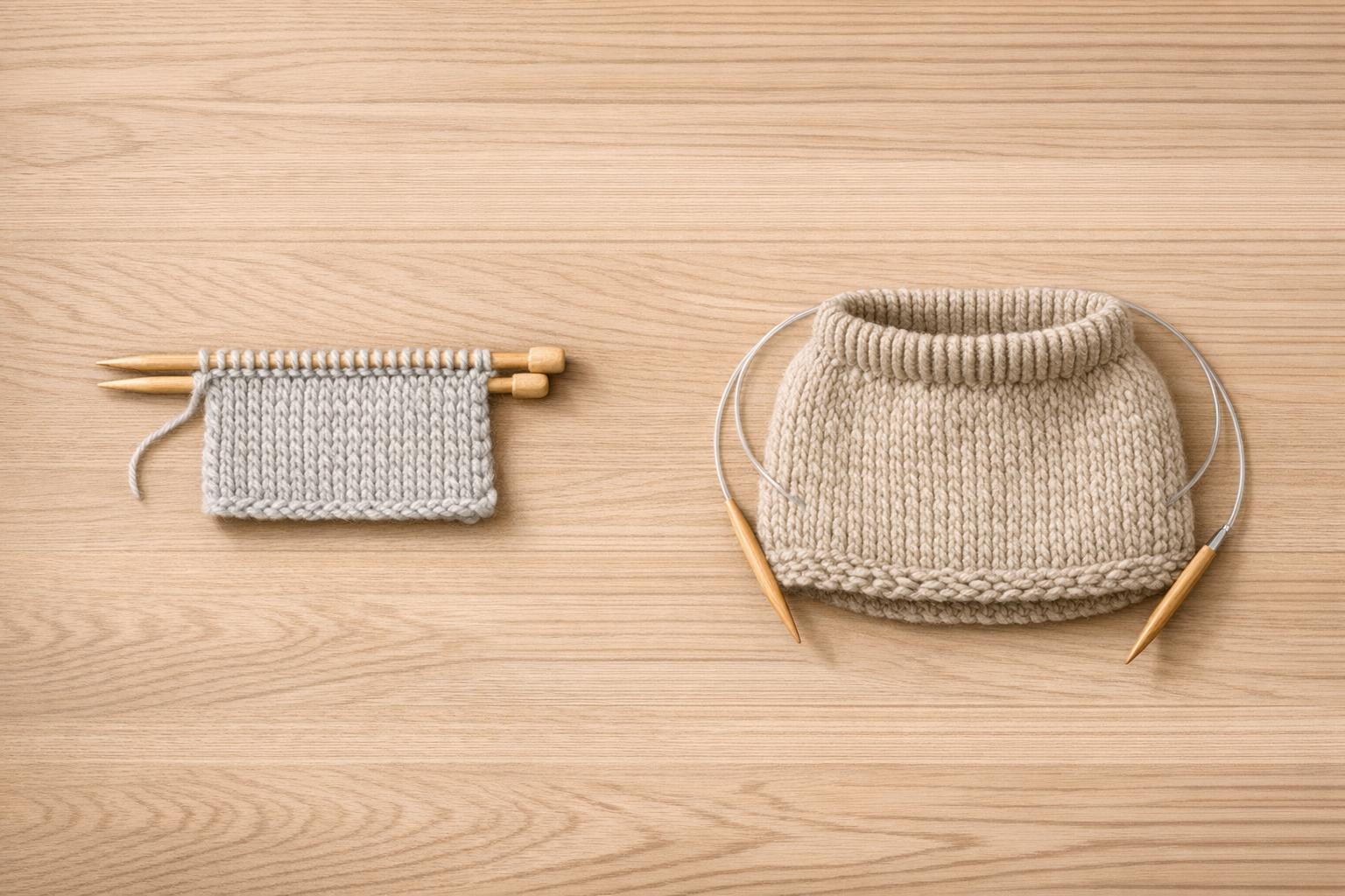 Circular vs. Straight Needles: Key Differences