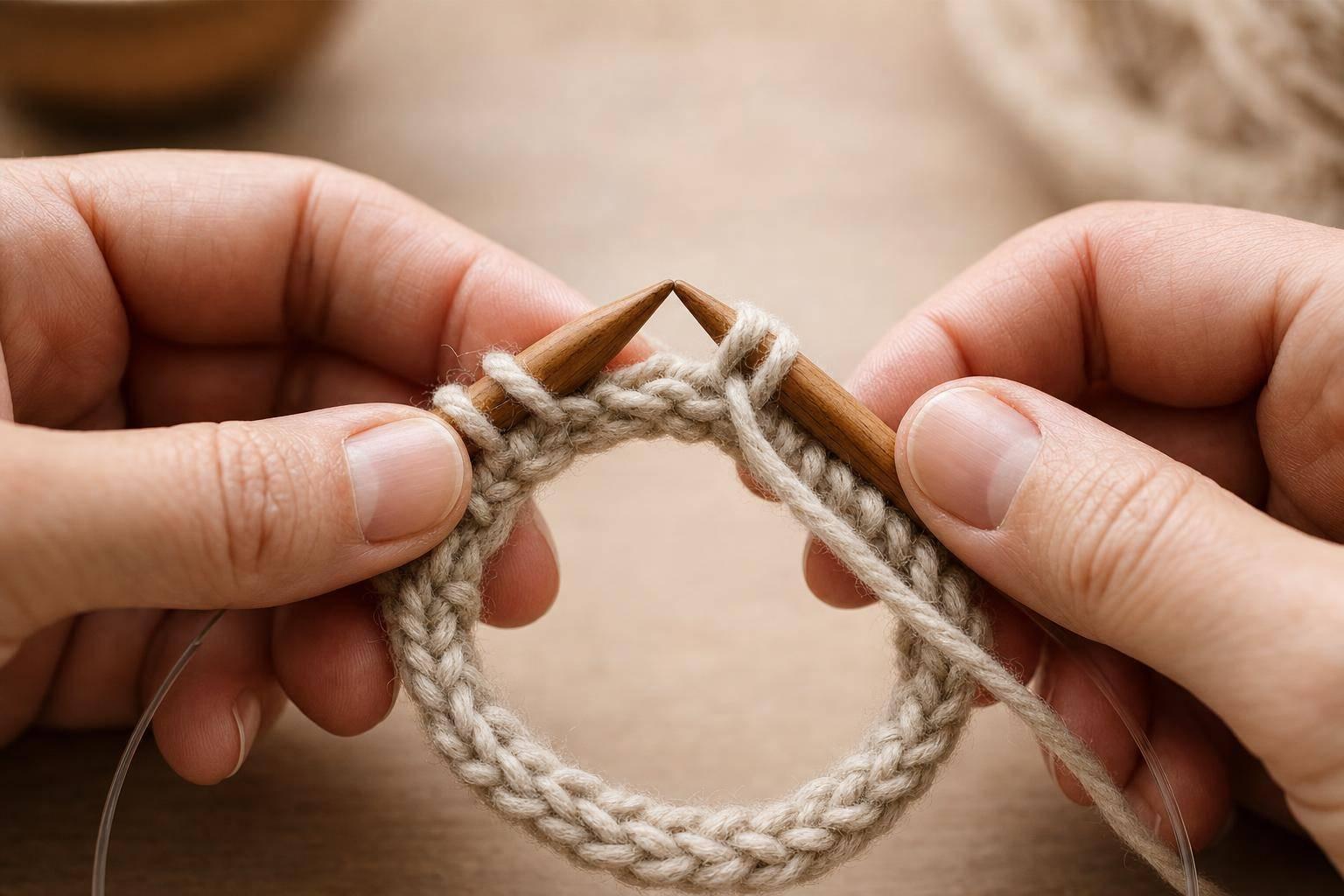 Joining in the Round: Avoiding Gaps and Loose Stitches