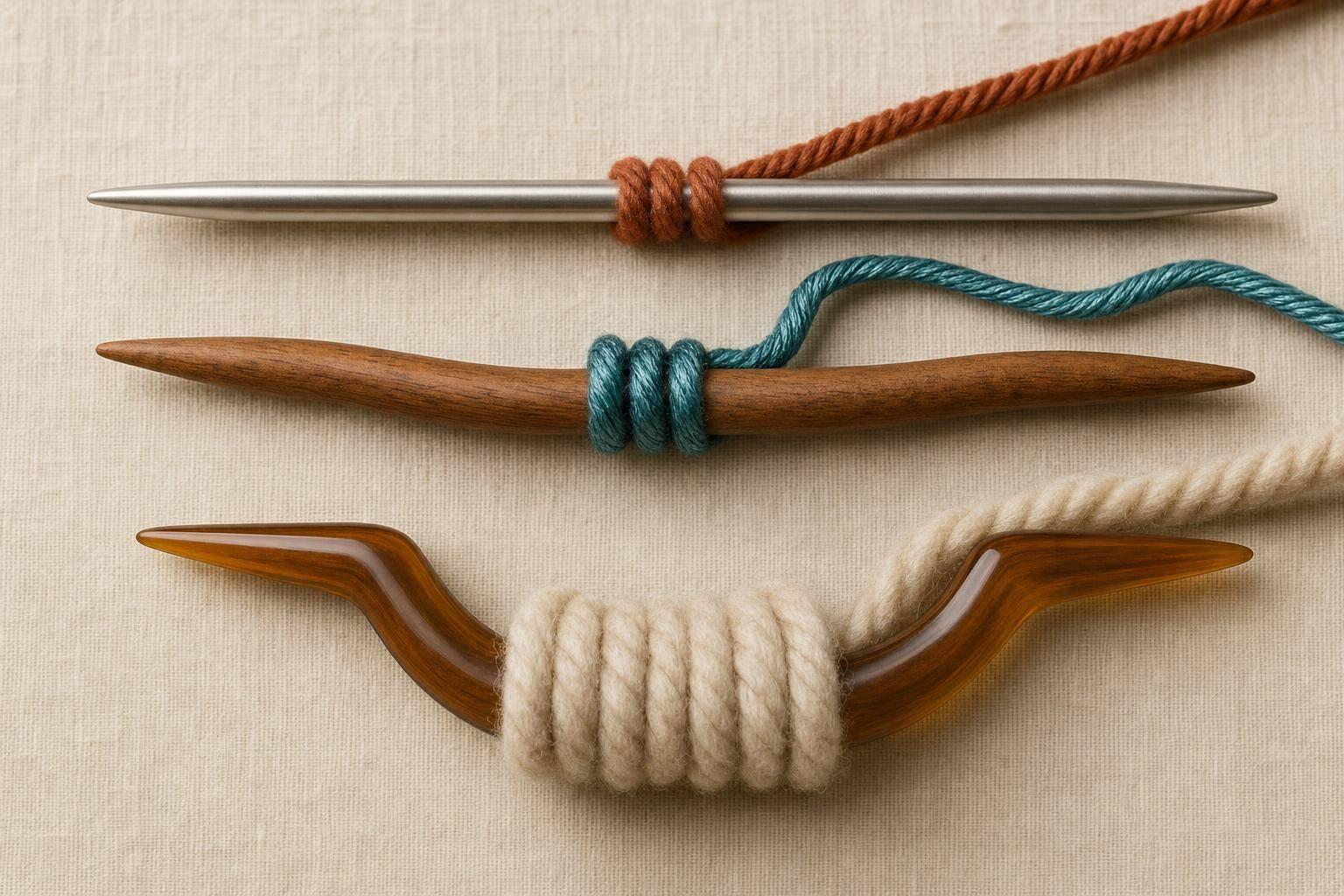 Cable Needle Brand Guide: Shapes And Uses