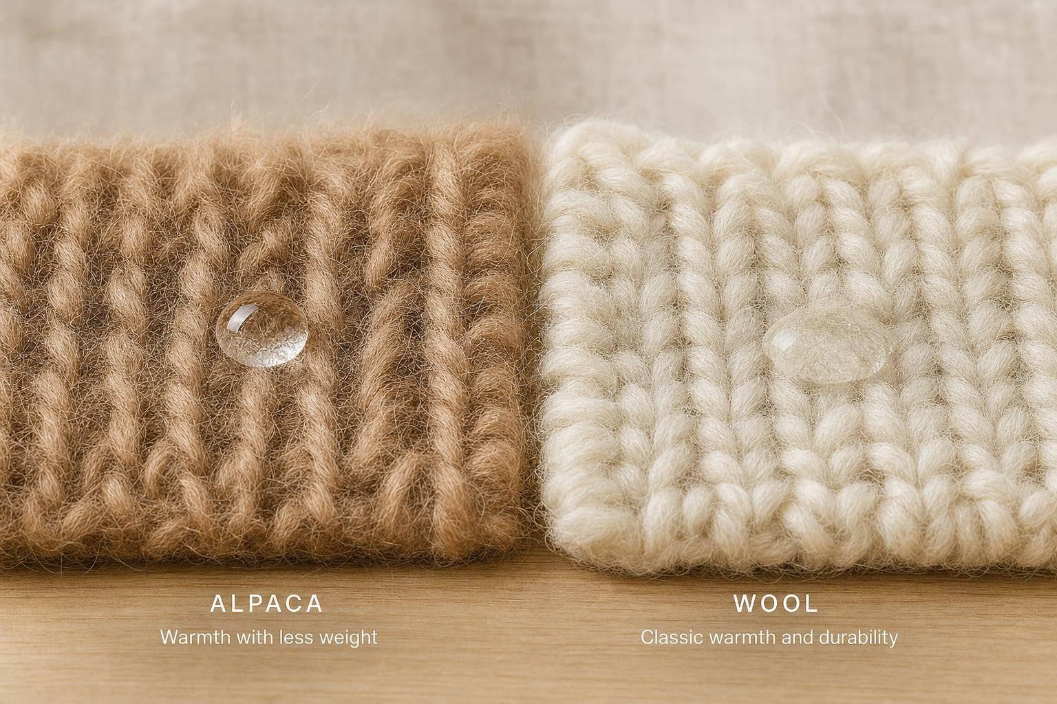 Alpaca vs Wool: Warmth Comparison