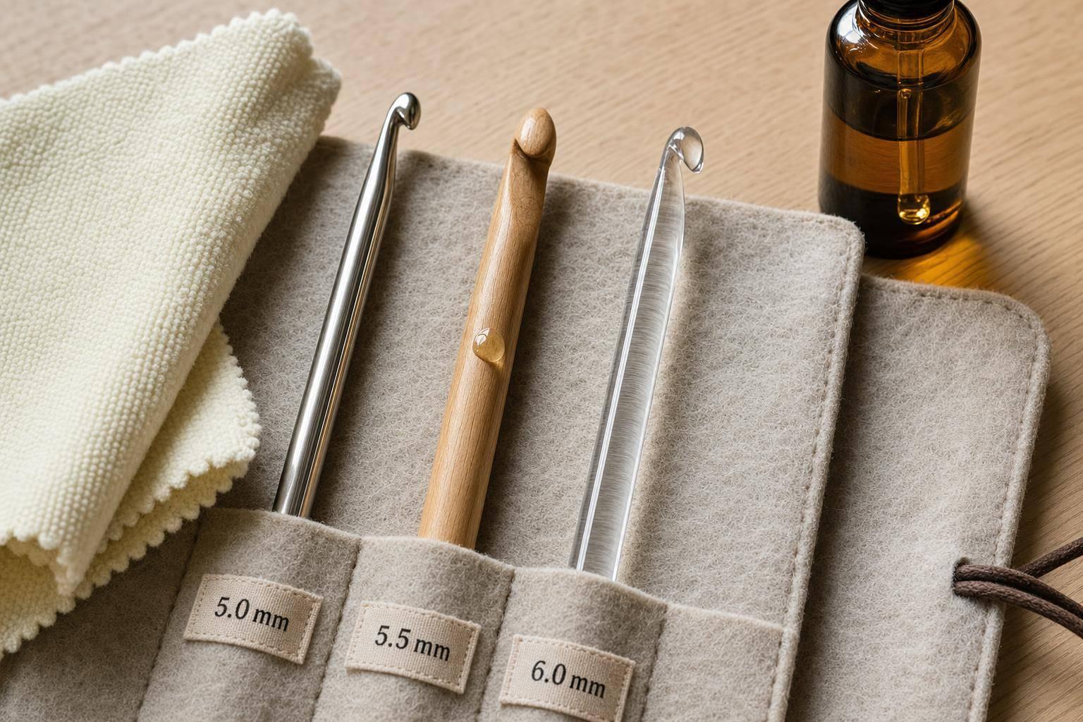 Crochet Hook Care: 7 Cleaning and Storage Tips