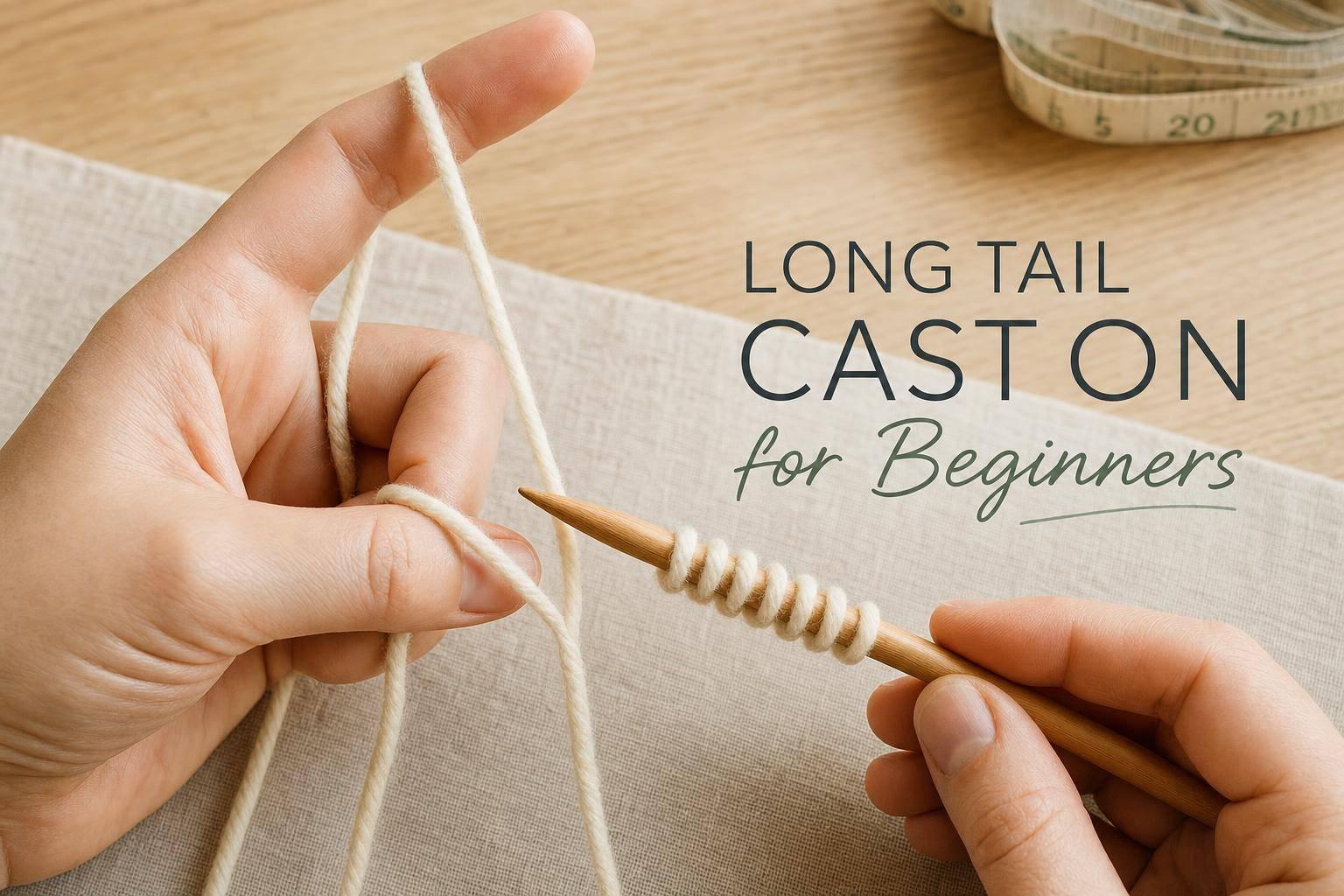 Long Tail Cast On for Beginners
