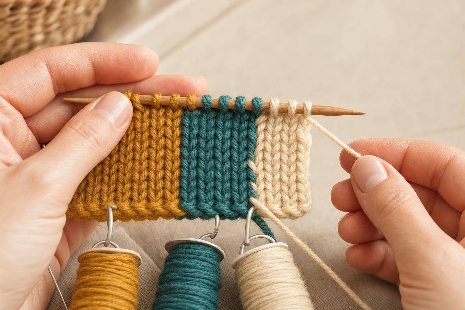 Intarsia Knitting Basics: 10 Beginner Tips