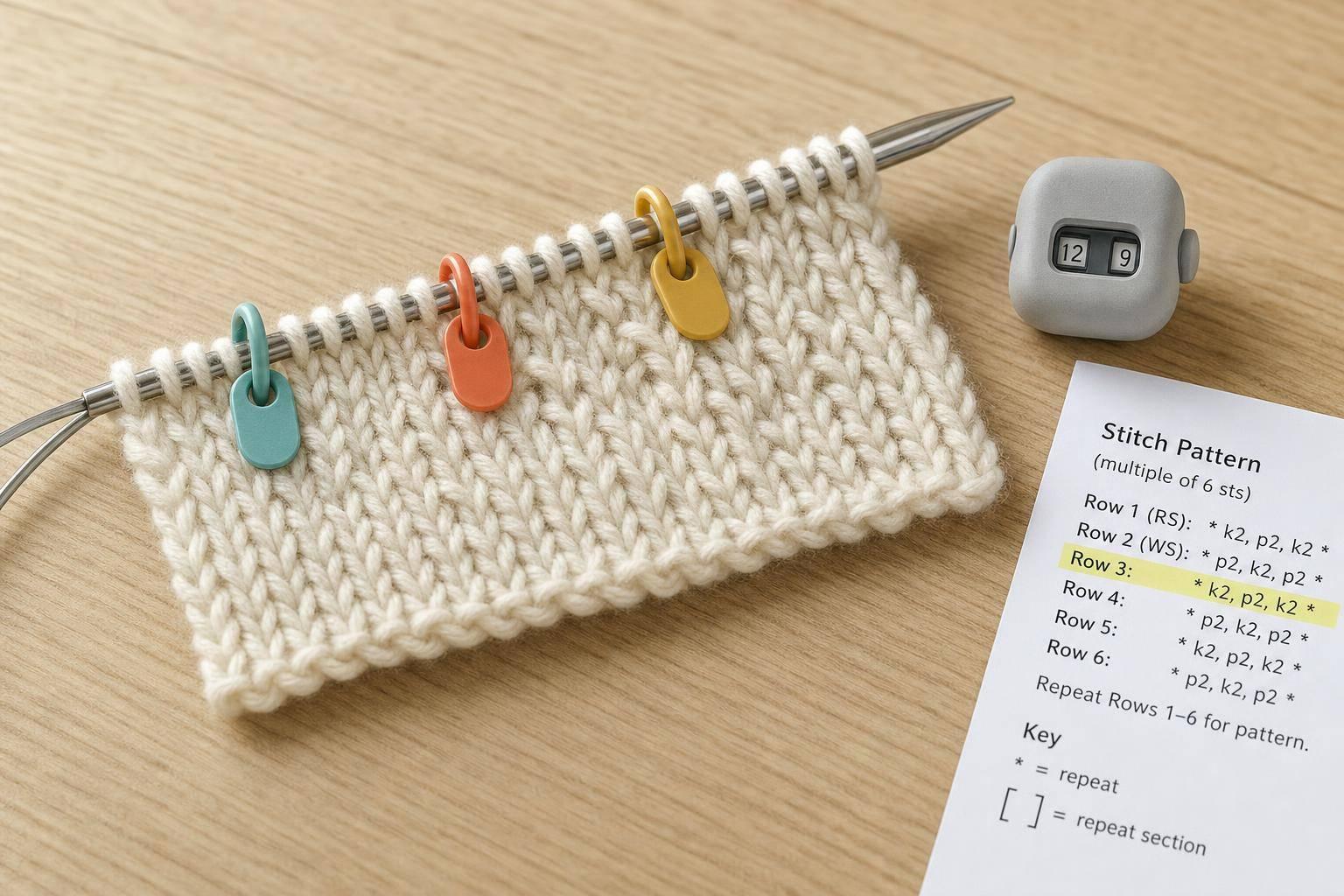 How to Follow Stitch Repeats in Patterns