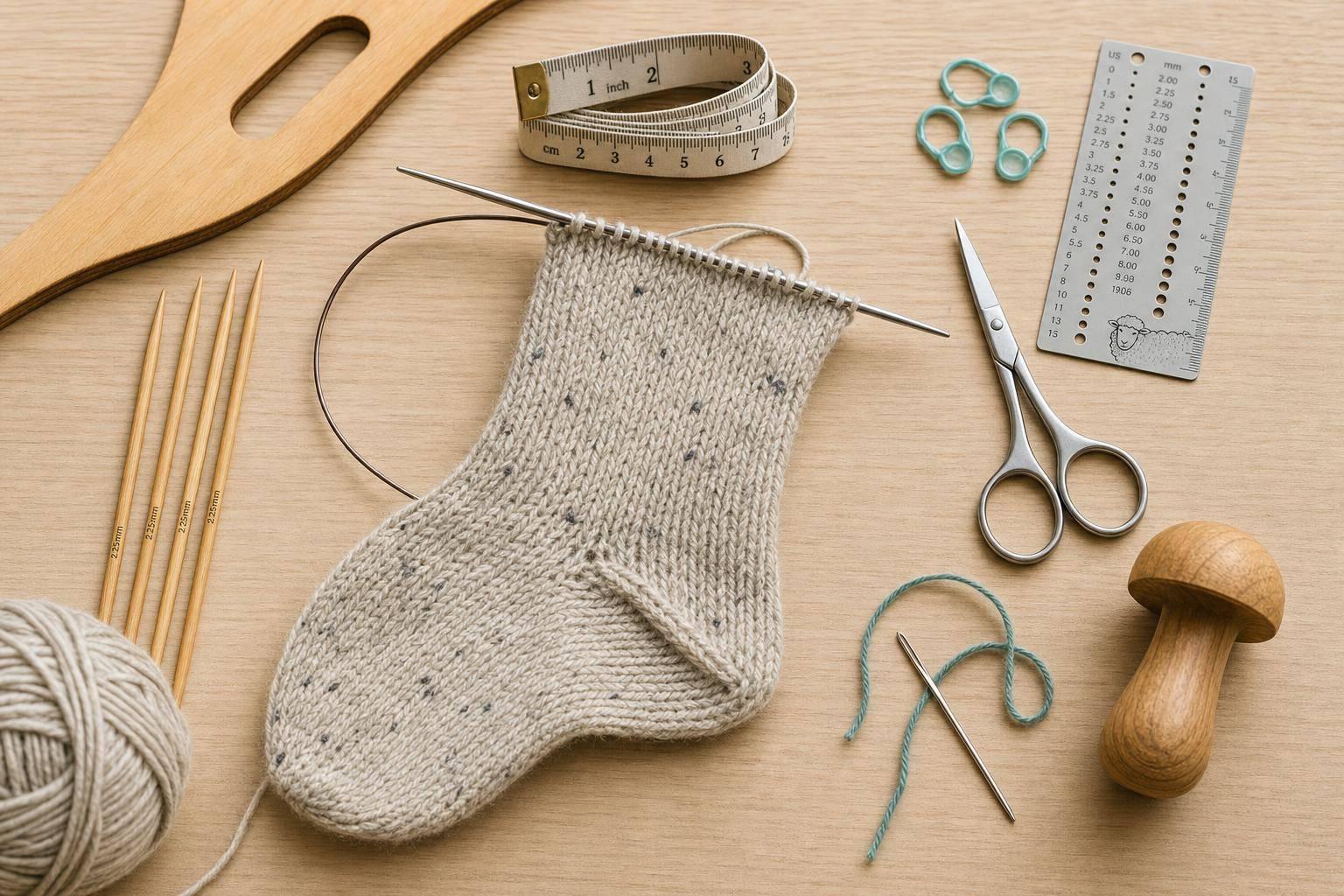 Sock Knitting Tools and Supplies: Full Guide