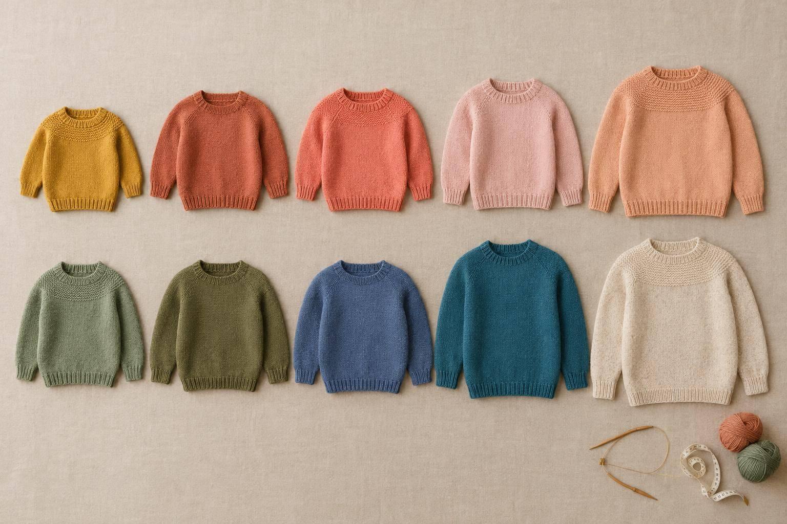 10 Kids Sweater Patterns With No Seams