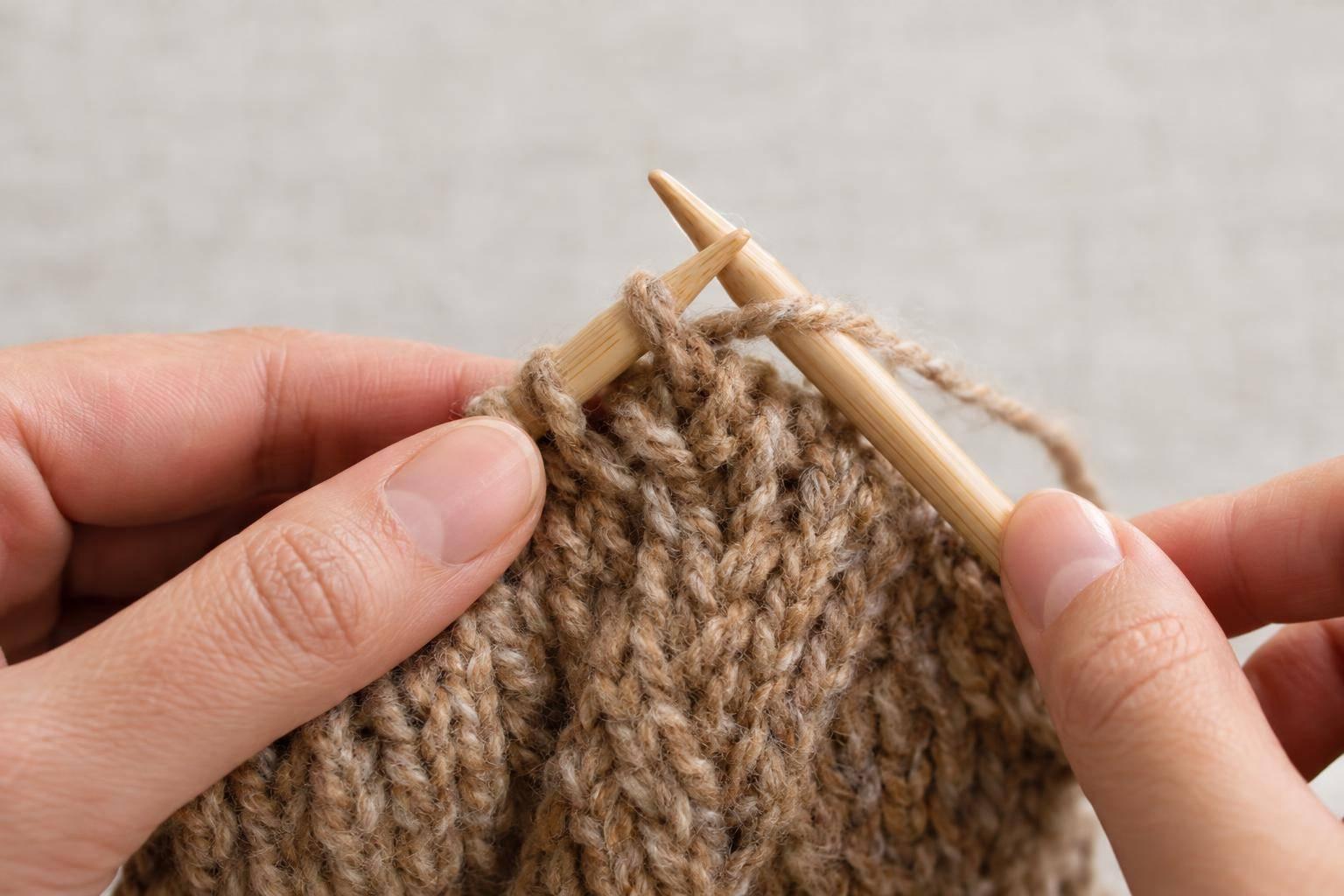 1-Over-1 Cables Without a Cable Needle