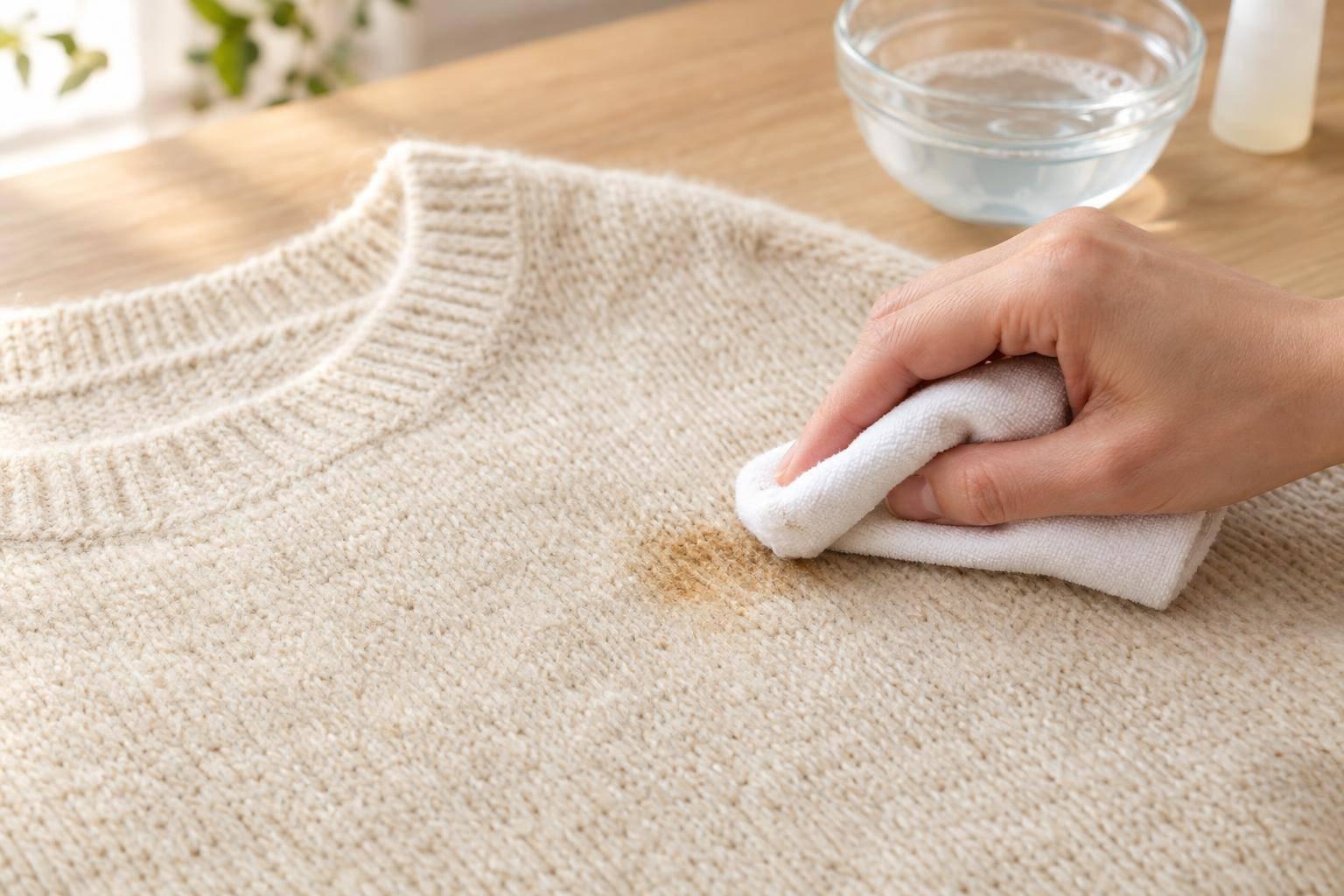 How to Remove Stains From Alpaca Knitwear Safely