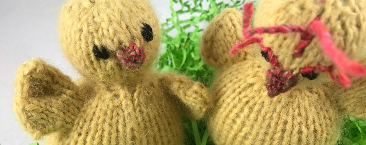 Create Knitted Toys: FREE Spring Chick and Nest Pattern (with video)!