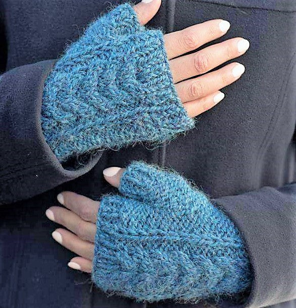 How to Knit Cables Without a Cable Needle
