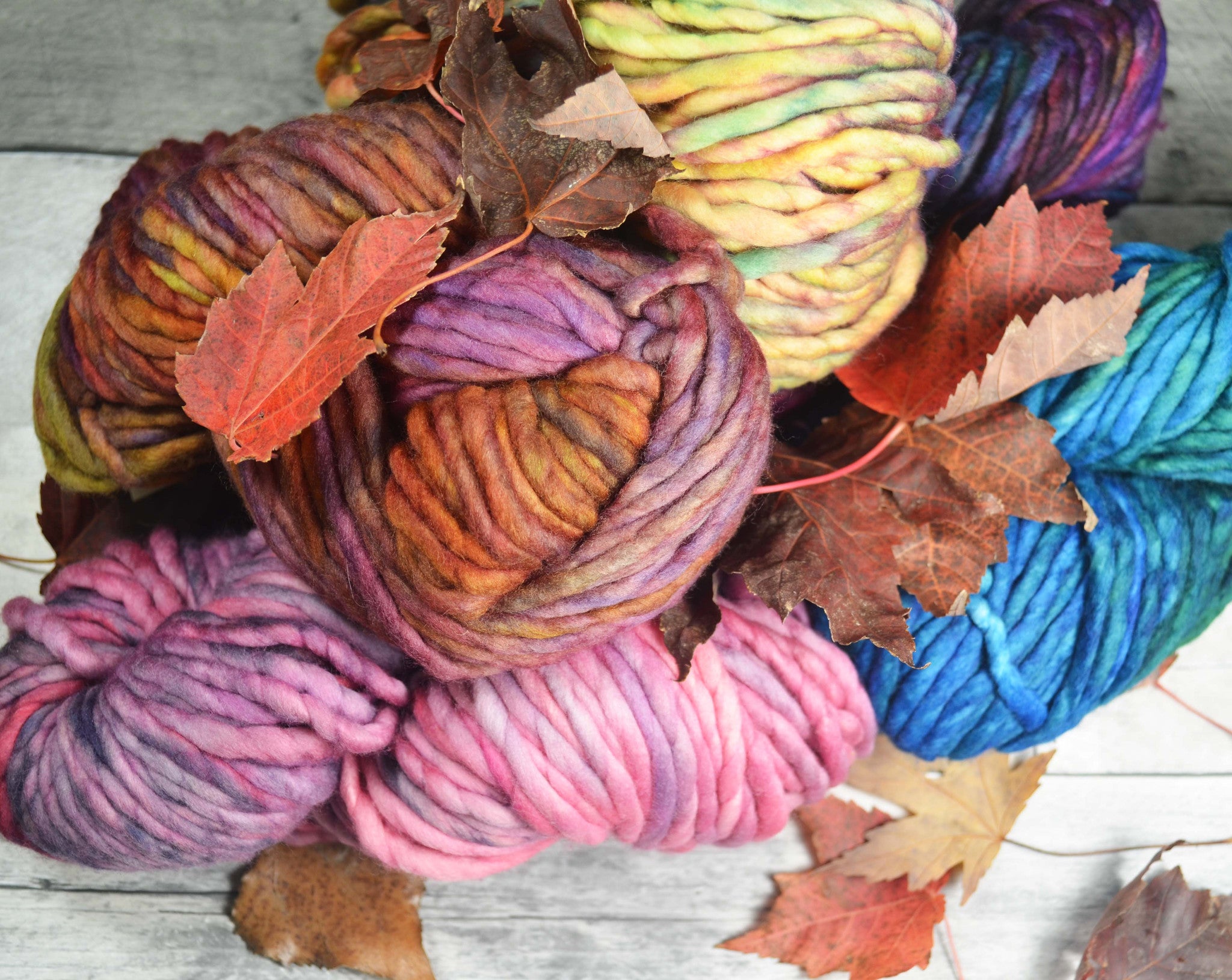 Chunky Yarns Taking Over