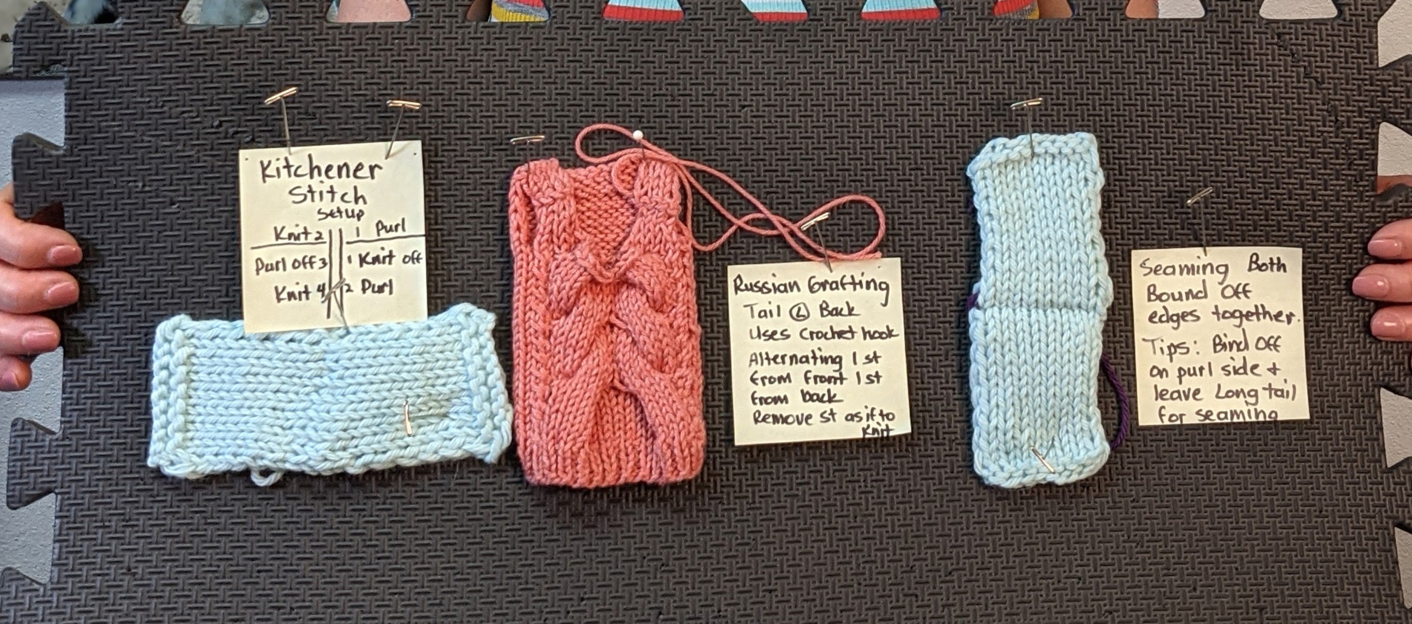 Ways to Join Sweater Sleeves – Russian Grafting Tutorial