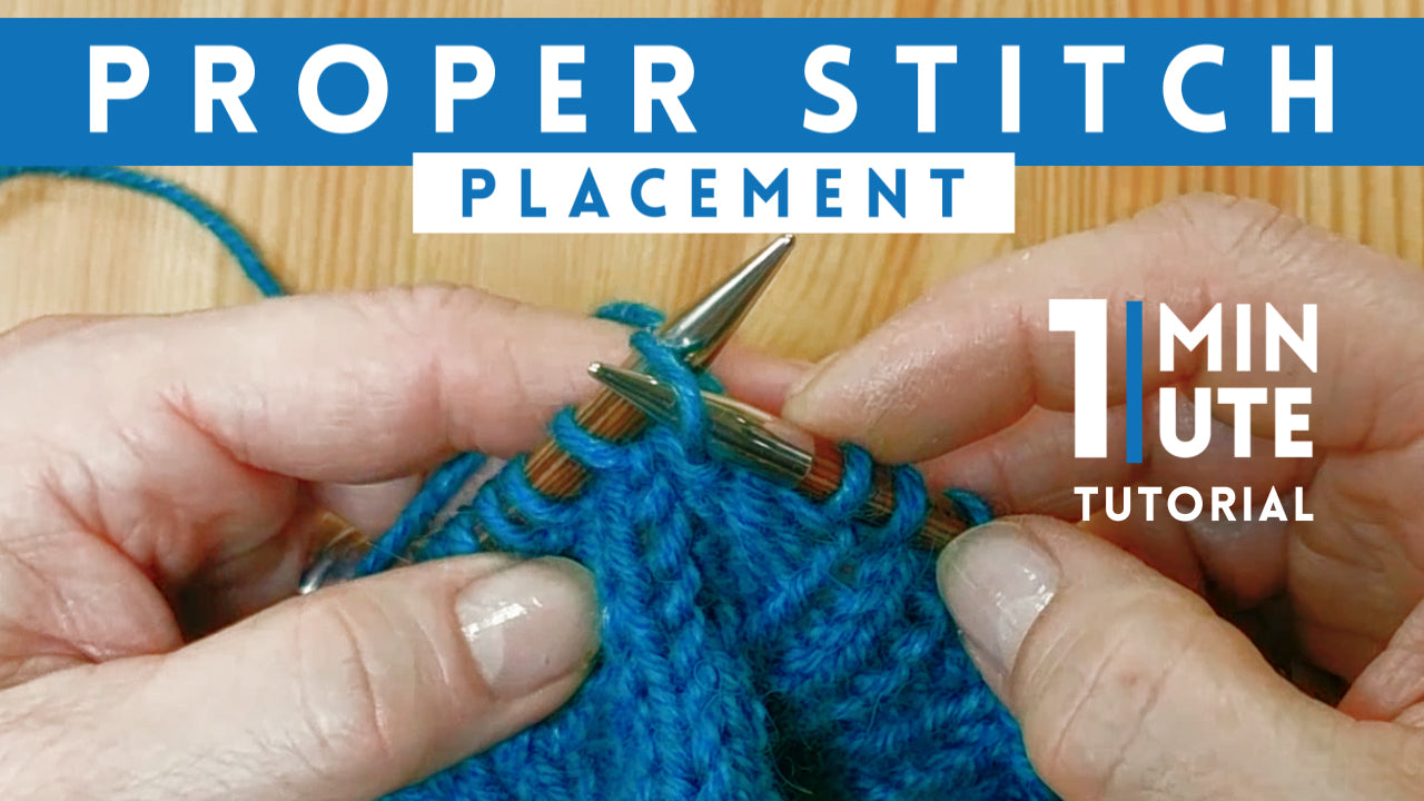 Proper Stitch Placement