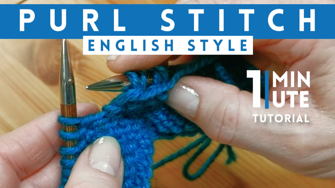 Purl Stitch (English Style)