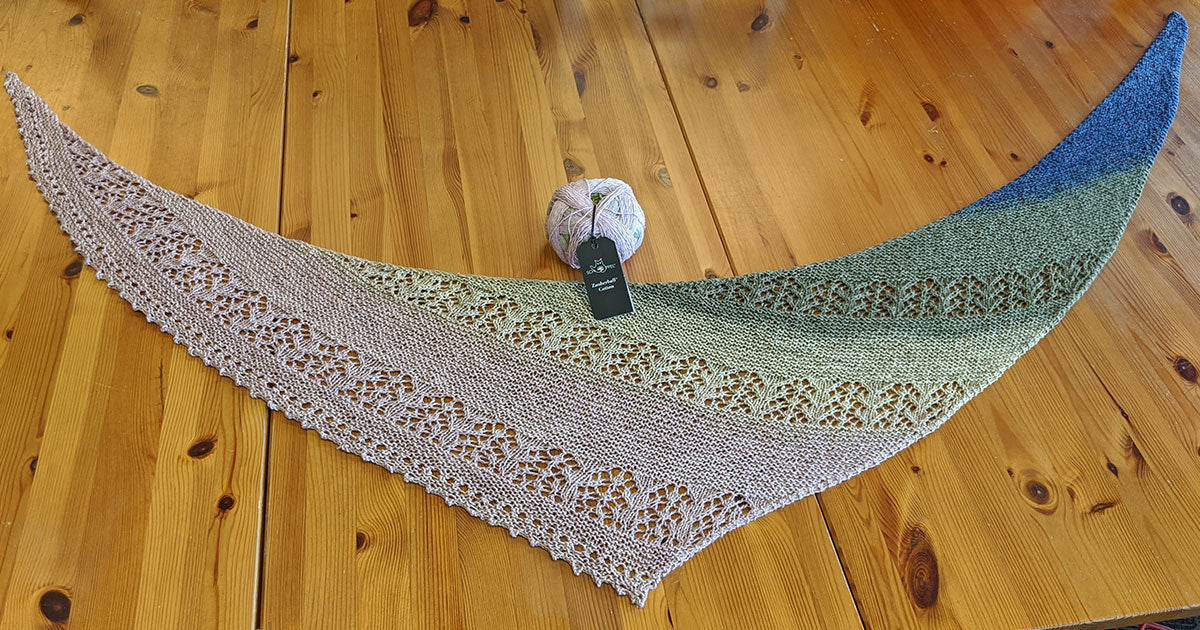 Tips for Knitting the Nurmilintu Lace Shawl by Heidi Alander