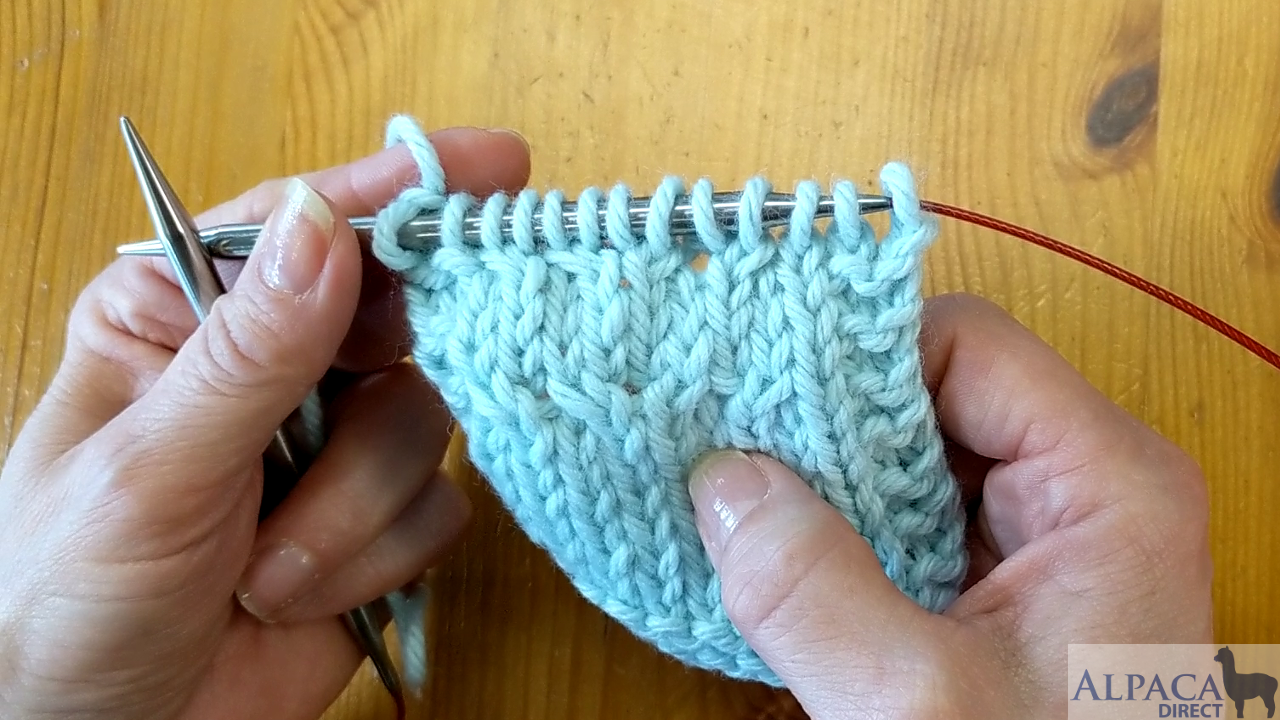 How to Knit the Right Cross (RC) and Left Cross (LC) Decorative Stitches