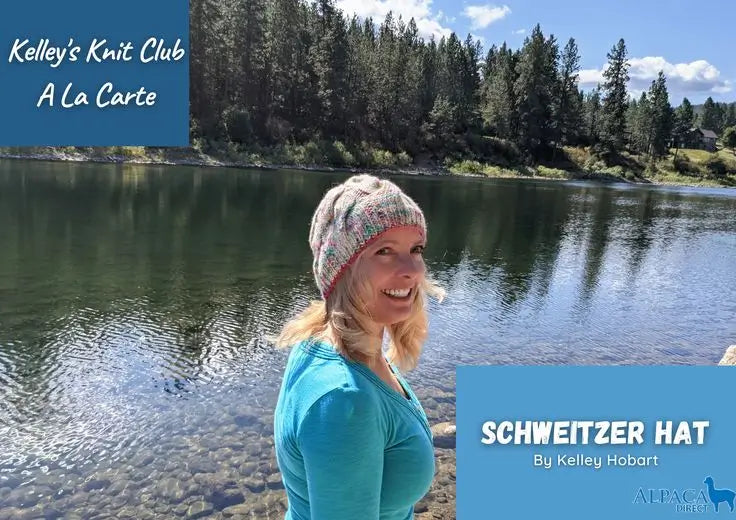 Schweitzer Hat pattern by Kelley Hobart, Kelley's Knit Club A La Carte