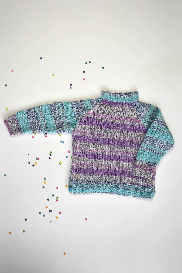 Easy Stripe Pullover designed by Amy Gunderson Universal Yarns-Patterns-Universal Yarns-Alpaca Direct